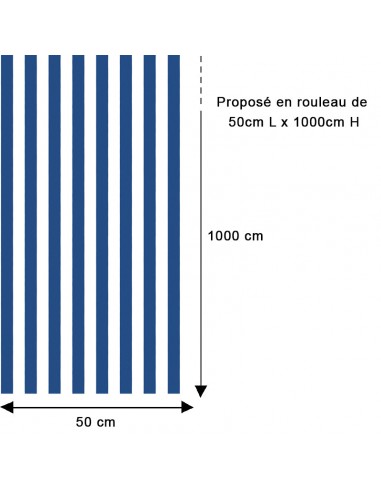 Papier peint rayures fines bleu livraison et retour toujours gratuits