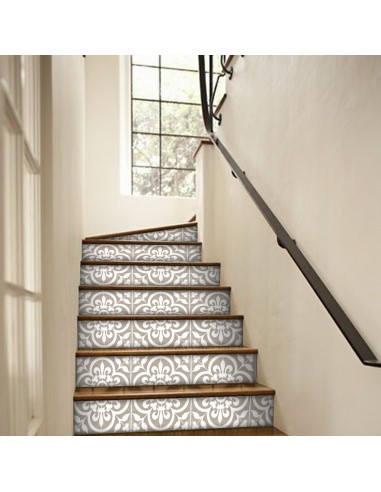 Corona in Taupe Grey Stair Riser Stickers