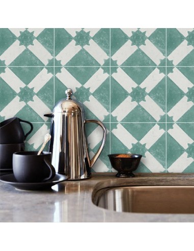 Riad in Emerald Wallpaper