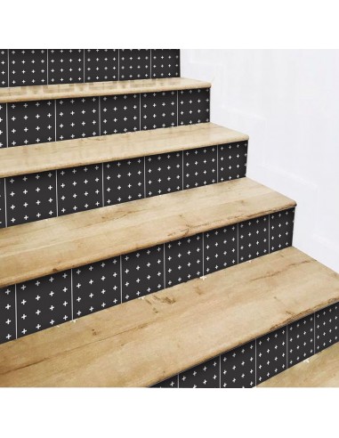 Mini Cross Stair Riser Stickers