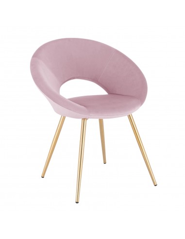 Chaise en velours Louisa Jusqu'à 80% De Réduction